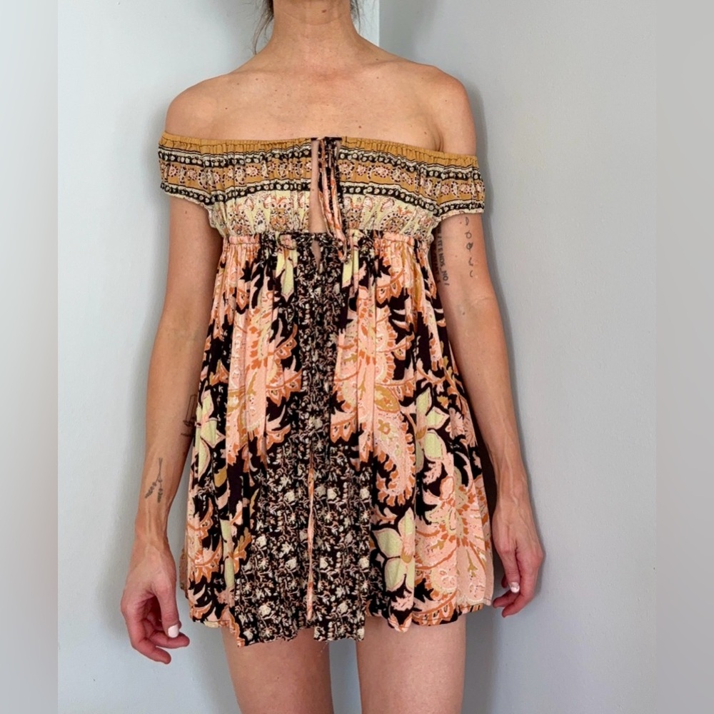 Free People Bali Mariposa Mini Dress